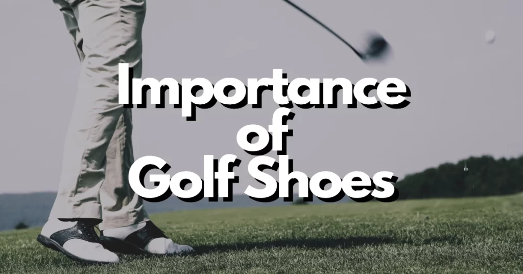 Do golf shoes make a difference