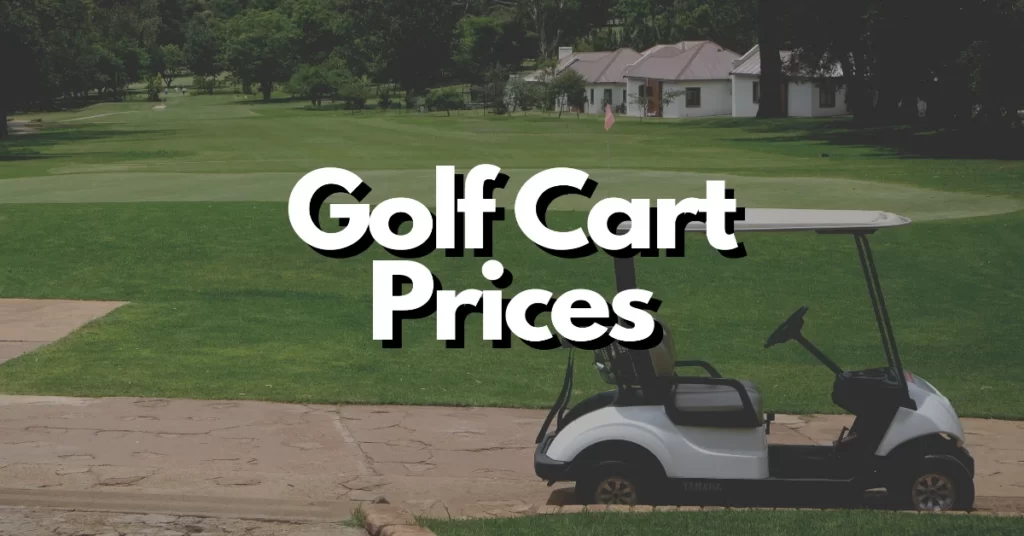 How much are golf carts